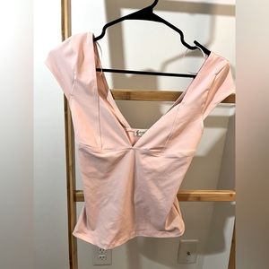 Deep V Free People Shirt